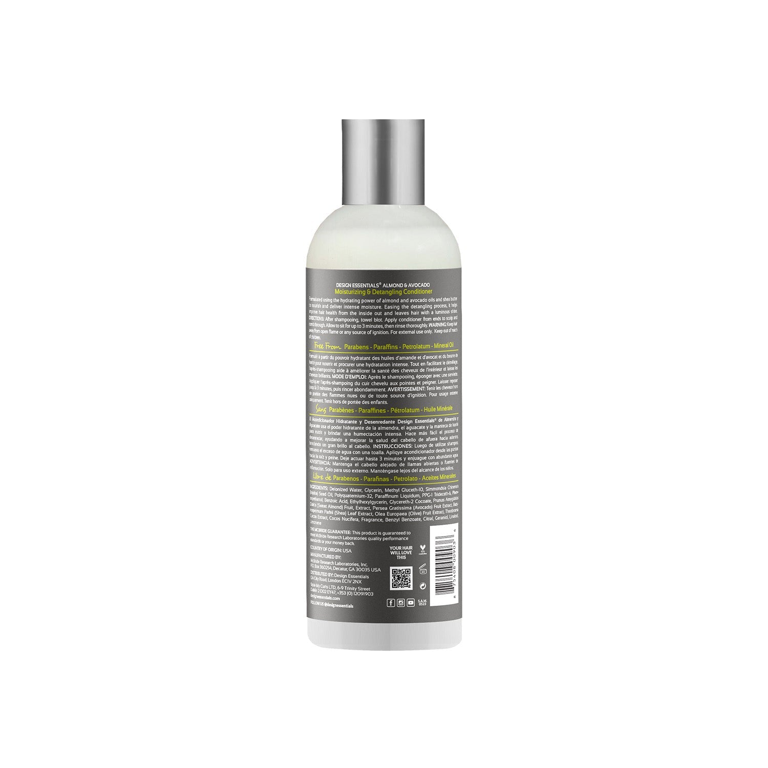 Almond & Avocado Moisturizing & Detangling Conditioner