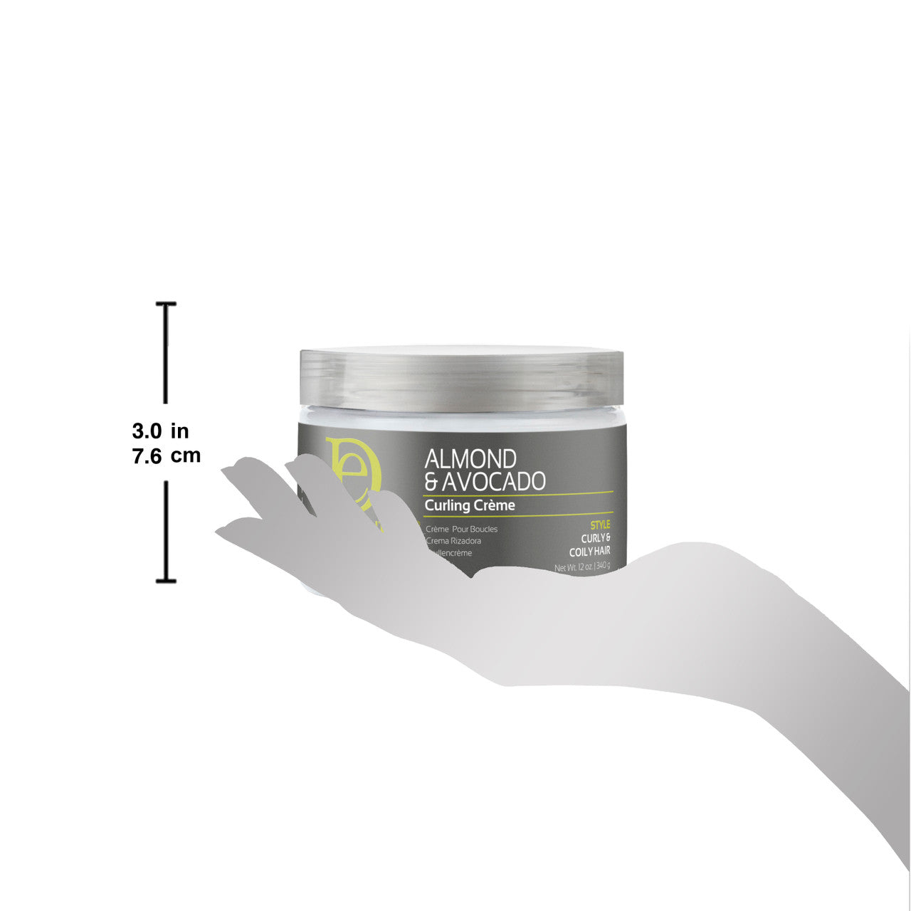 Almond & Avocado Curling Crème