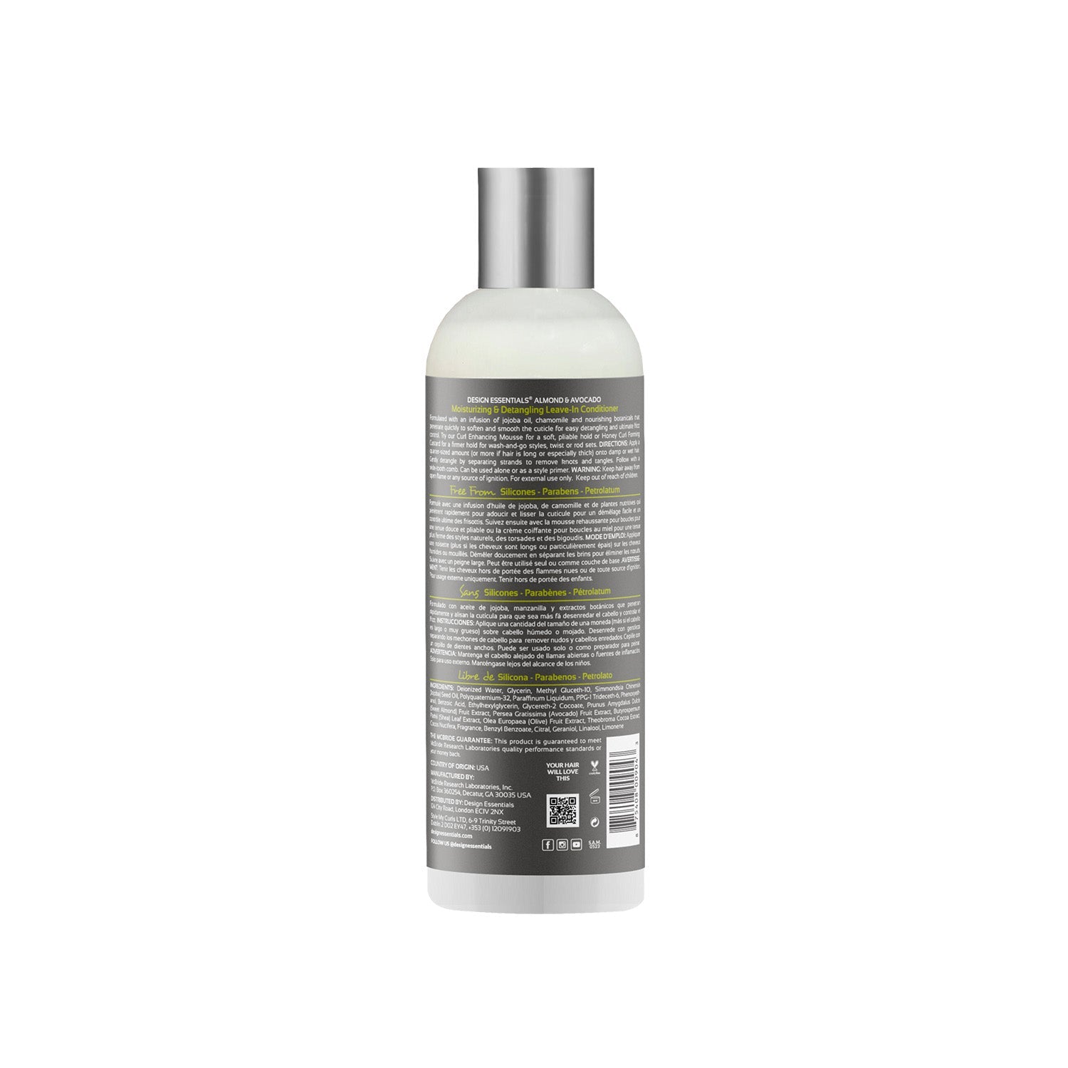 Almond & Avocado Moisturizing & Detangling Leave-In Conditioner