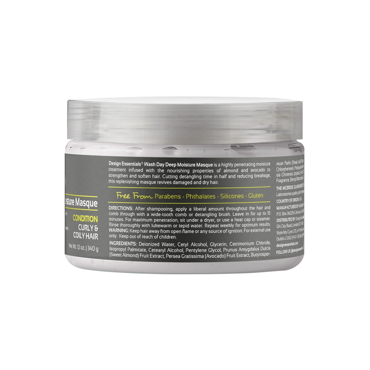 Almond & Avocado Wash Day Deep Moisture Masque