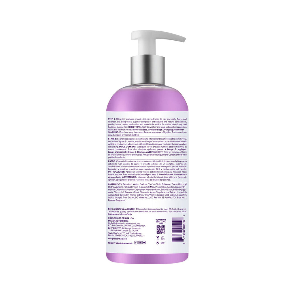 Agave & Lavender Moisturizing & Strengthening Shampoo