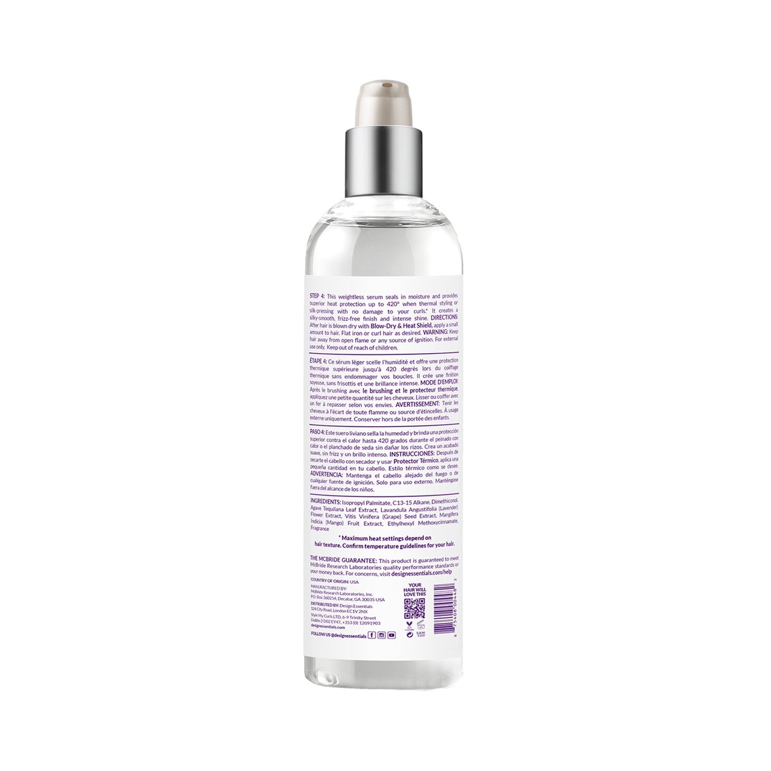 Agave & Lavender Weightless Thermal Protectant Serum