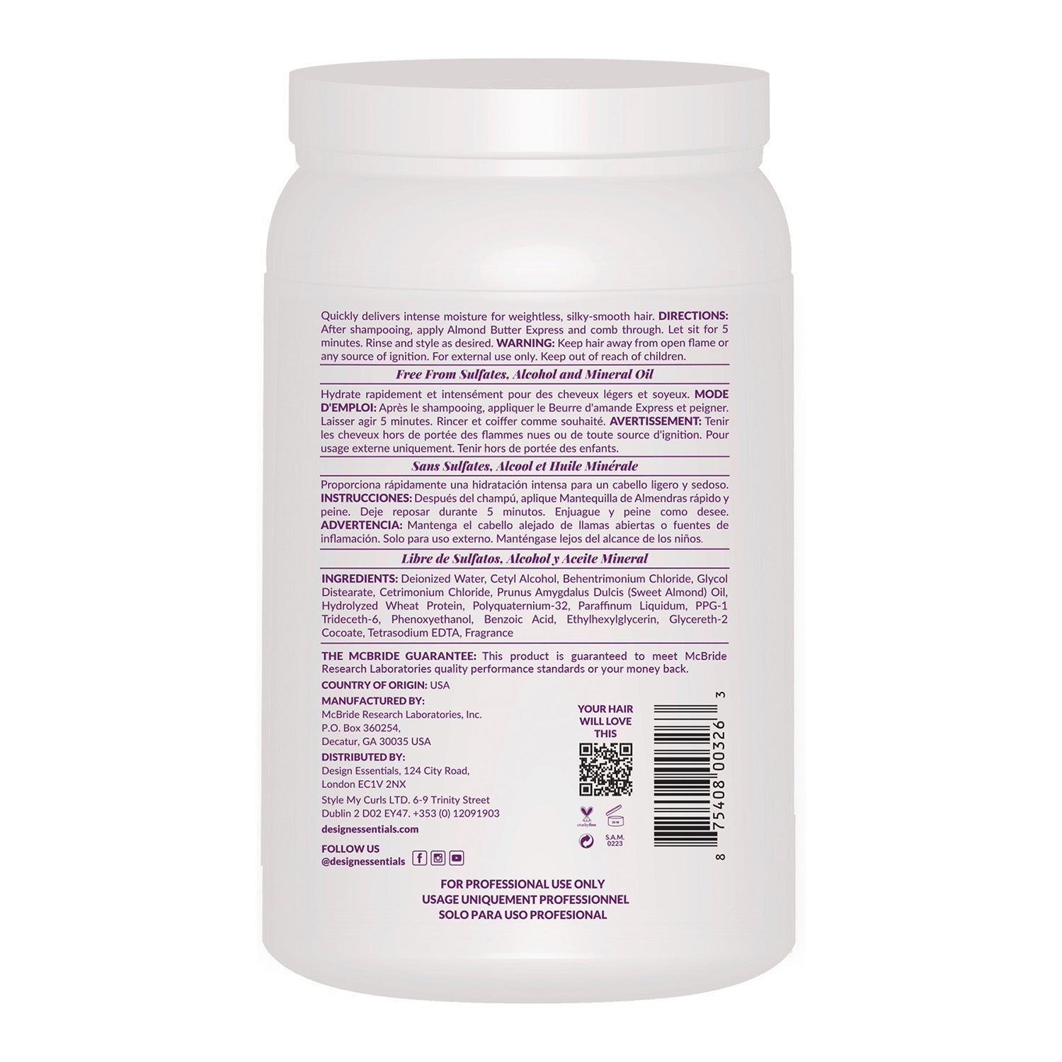 Almond Butter Express Instant Moisturizing Conditioner