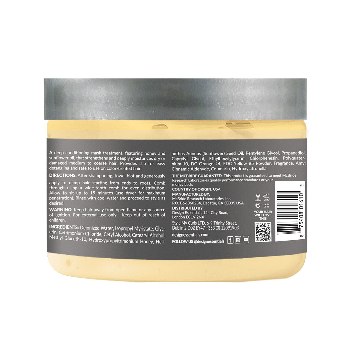 Honey Crème Moisture Retention Masque