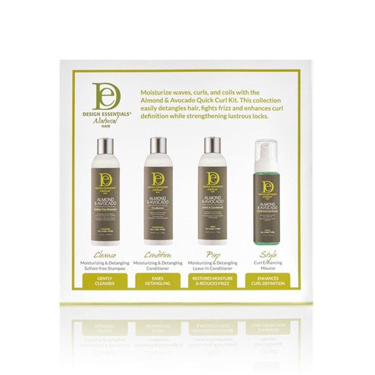 Almond & Avocado Quick Curl Kit